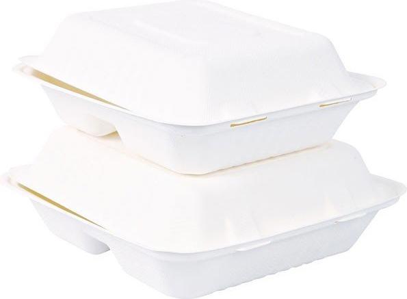 Produktbild Naturestar BIO Take-Away-Box "Triple" Zuckerrohr (250 x)