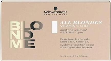 Actual product image Schwarzkopf Blondme - All Blondes Detox Vitamin C Shots (25 ml)