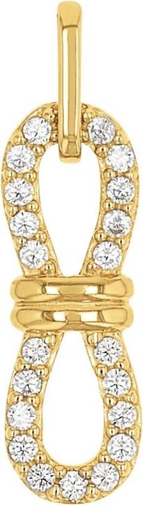 Produktbild Amor Anhänger für Damen, Gold 375, Zirkonia synth. (Gold 375, 9 ct)