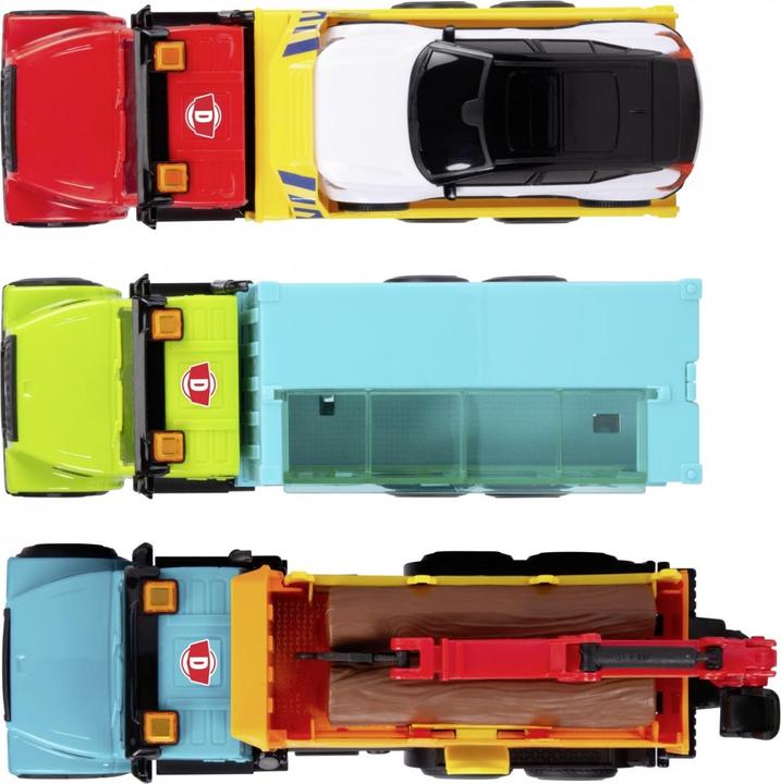 Image du produit Dickie Camions routiers lourds, 3-sort.