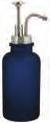 Actual product image spirella Soap dispenser Yoko 0.3 l, dark blue, glass