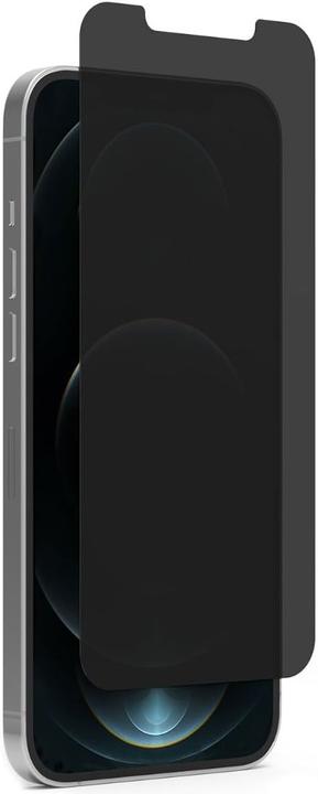 PhoneLook Privacy Anti-Spy Tempered Glass Bildschirm Schutzglas mit Blickschutz (1 Stück, Apple iPhone 12, Realme 12 Pro+)