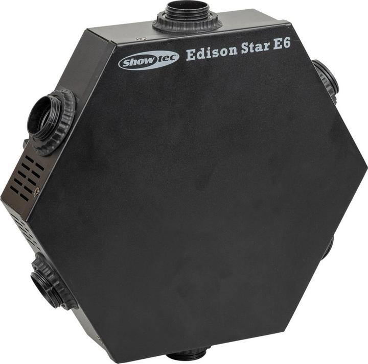 Actual product image Showtec Edison Star E6 DMX LED dimmer with 6 x E27 Socket (LED)