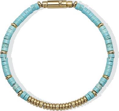 Immagine prodotto Liu Jo Men's Beaded Bracelet With Turquoise Mlj575