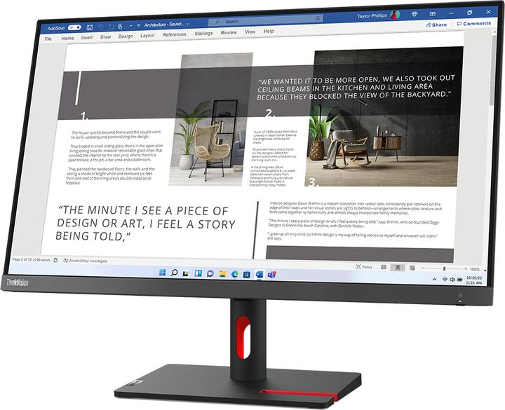 Produktbild Lenovo ThinkVision S27i-30 (1920 x 1080 Pixel, 27")