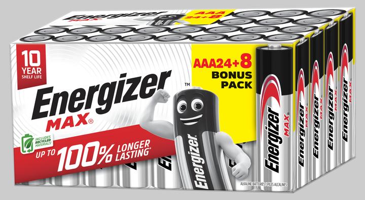 Immagine prodotto Energizer Max (32 pz., AAA, 1300 mAh)