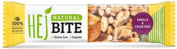 Actual product image HEJ Nutrition Natural Bite (12 x 40g) (Vanilla, 1 pcs., 480 g)