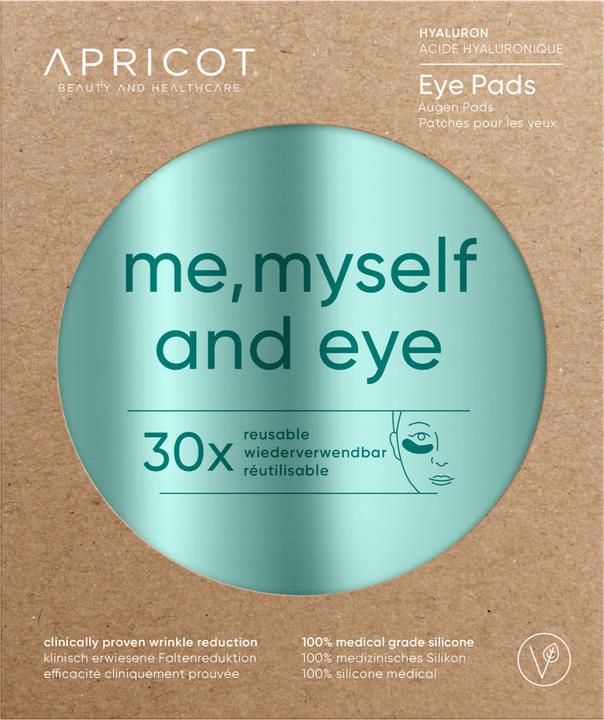 Image du produit Apricot coussinets réutilisables anti-rides pour les yeux avec hyaluron (Patchs)