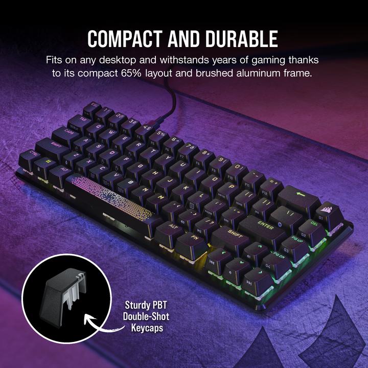 Immagine prodotto Corsair K65 Pro Mini (CH, Cablato)