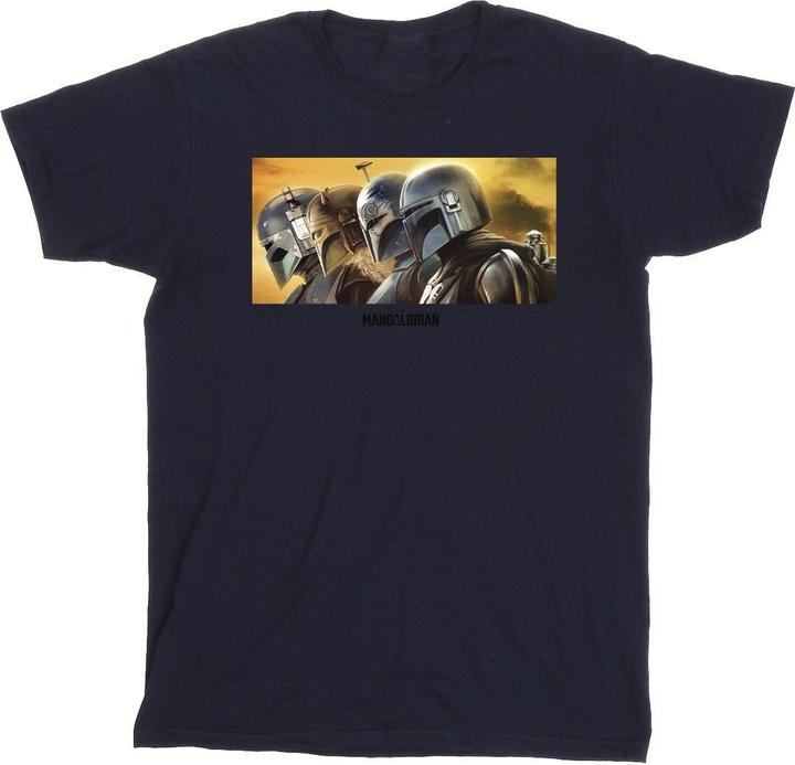Star Wars The Mandalorian Painted Group TShirt (XL)