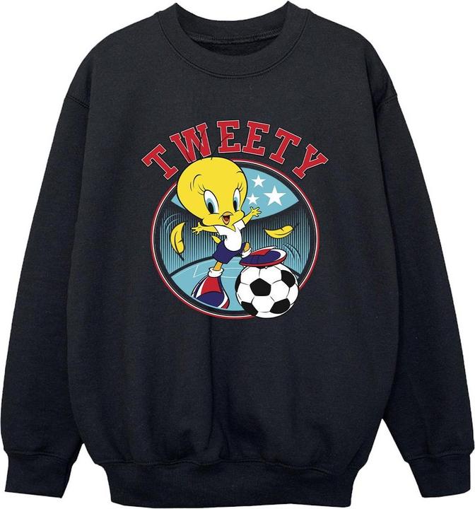 Looney Tunes Tweety Football Circle Sweatshirt Jungen