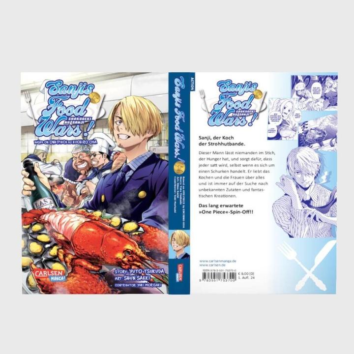 Produktbild Sanjis Food Wars (Deutsch, Shun Saeki, Yuki Morisaki, Eiichiro Oda, Yuto Tsukuda, 2024)
