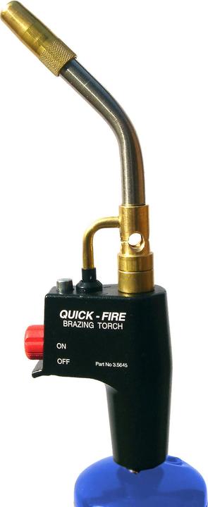 Rothenberger SUPER FIRE 2 verpackt mit Sicherheitsadapter
