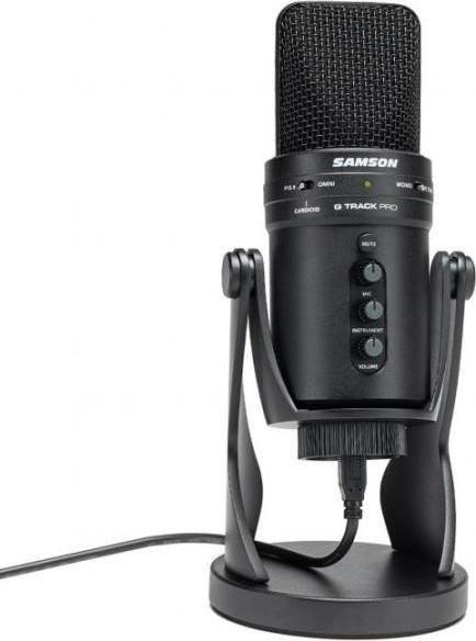 Produktbild Samson G-Track Pro mit SP04 Spinne Schwarz mit Stativ