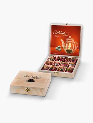 Produktbild Creano Erblühtee in Holz-Box (77.10 g)