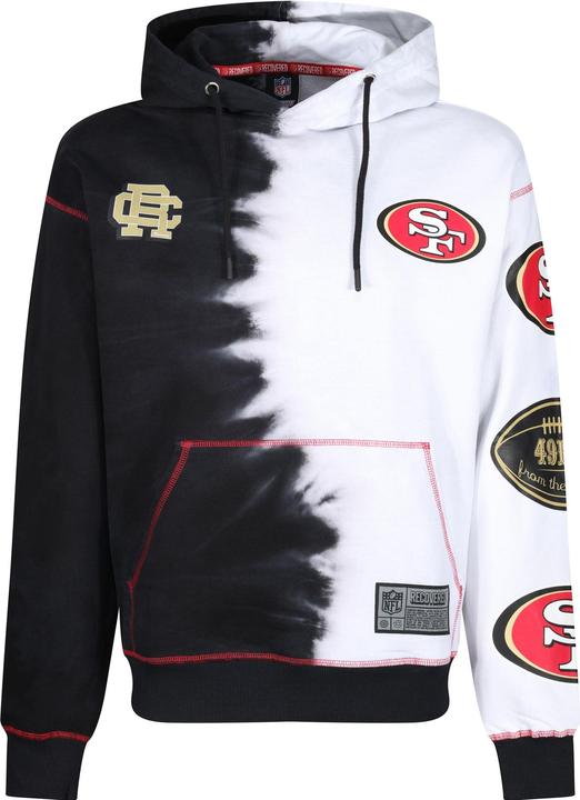Recovered Re:covered Fleece Hoody - INK DYE San Francisco 49ers - M (M)