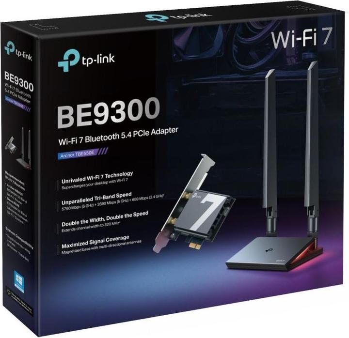 Produktbild TP-Link Archer TBE550E (Mini PCI Express)