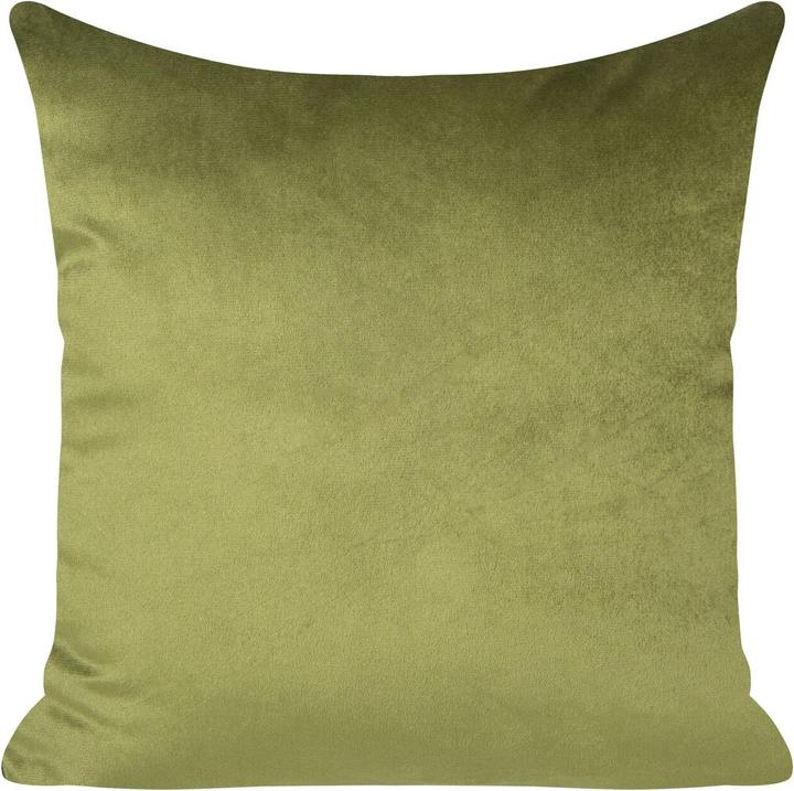 Eurofirany Einfarbiger Samtkissenbezug 40 x 40 cm (40 x 40 cm)