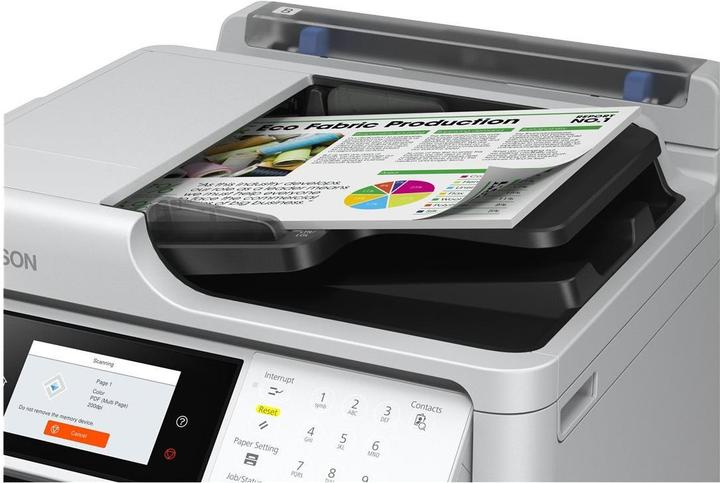Actual product image Epson WorkForce Pro EM-C800RDWF BAM DIN A4, 4in1, PCL, PS3, ADF, WiFi (Colour)