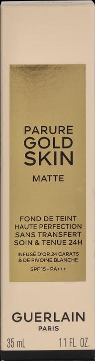 Actual product image Guerlain Parure G Mat Fluid Fond de Teint No 2W (2W Warm)