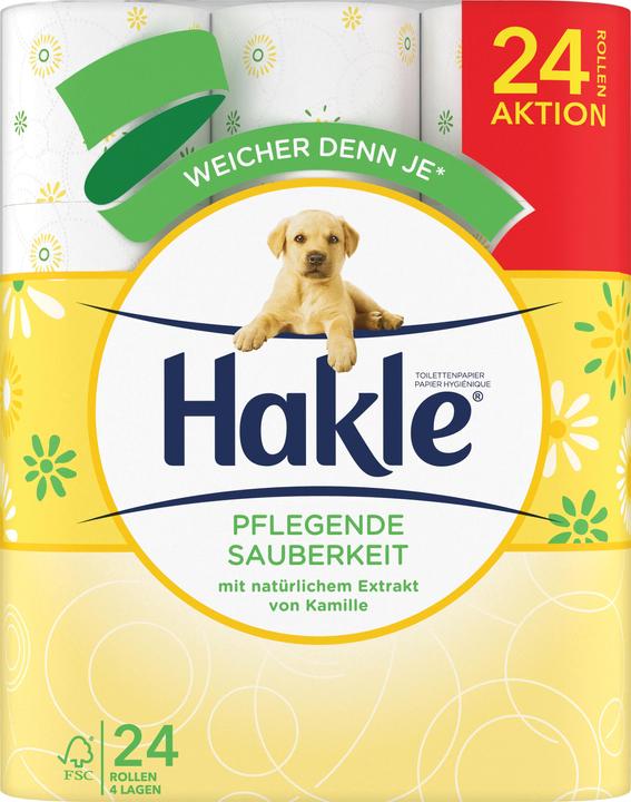 Produktbild Hakle Pflegende Sauberkeit (24 x)
