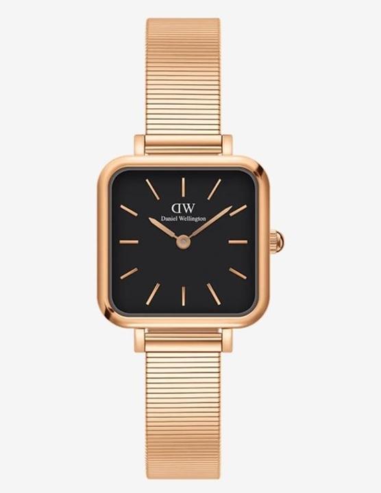 Immagine prodotto Daniel Wellington Quadro Studio oro rosa nero (Orologio da polso analogico, 22 mm)