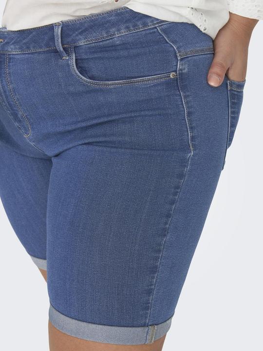 Actual product image Only Curvy Thunder Reg Long Jean Shorts (42)