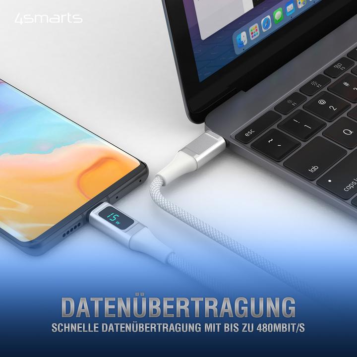 Produktbild 4smarts USB C – USB C (1.50 m, USB 2.0, 100 W)