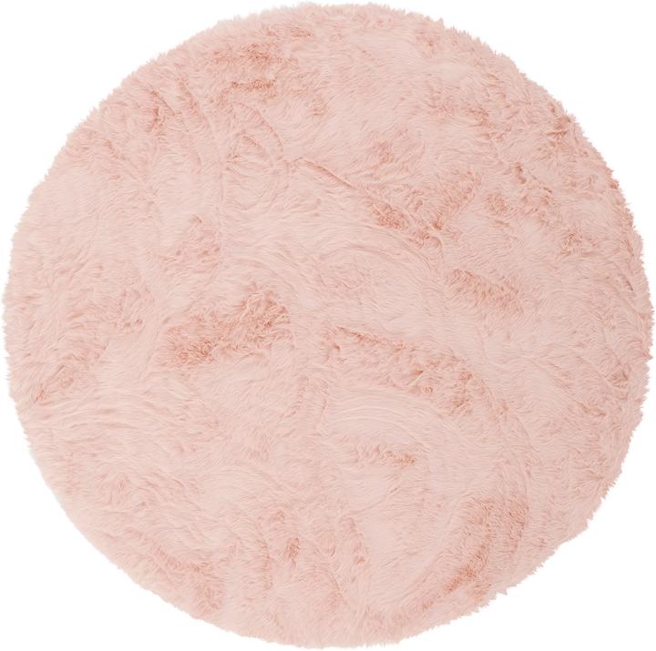 Produktbild Pergamon Luxus Super Soft Fellteppich Aspen Rund Meliert (Ø 80 cm)