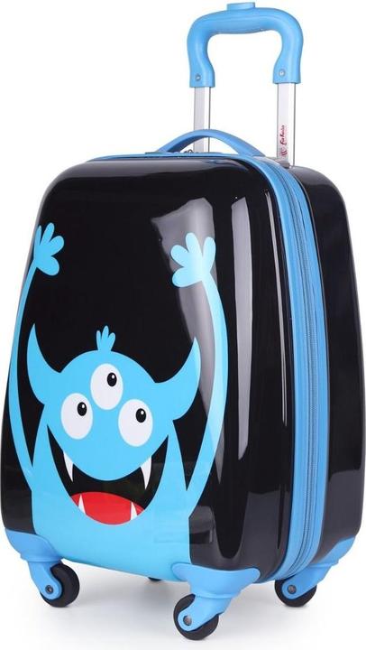 Hauptstadtkoffer For Kids Kinderkoffer MonsterBlau (24 l, Handgepäck (bis 50l))