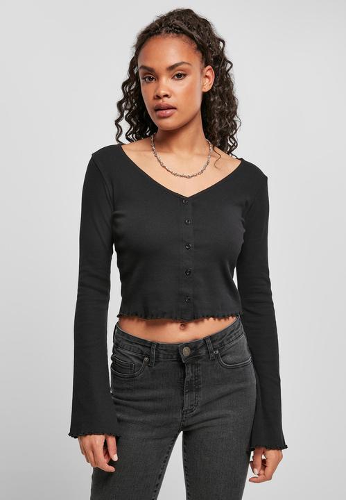 Image du produit Urban Classics Ladies Cropped Rib Cardigan - 14113 (XL)