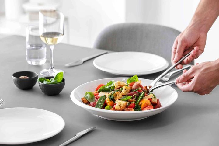 Actual product image Villeroy & Boch Bowl NewMoon 6 pieces, White (29 cm, 0.78 l, 1 x)