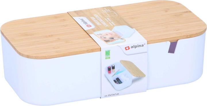Actual product image alpina Jewellery box w mirror