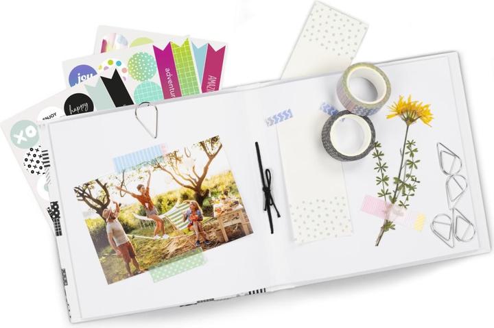Produktbild Hama Kreativ-Set, Album selbst gestalten m. Multi-Zubehör, Foto-Geschenkidee DIY (18 x 18 cm)