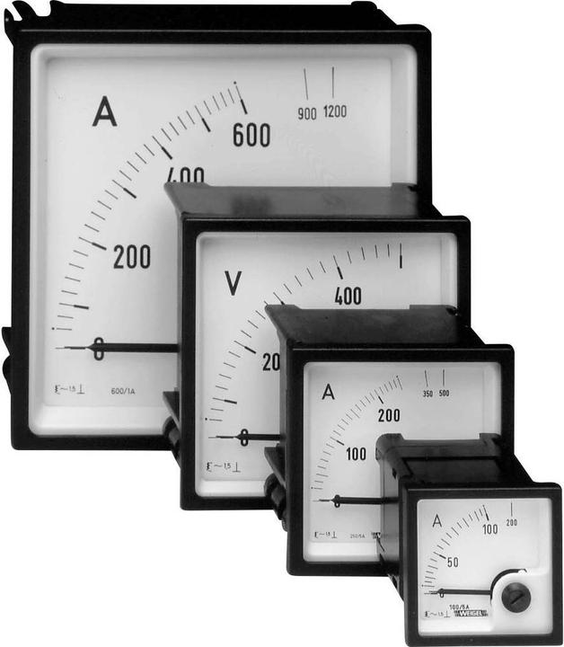 Actual product image Weigel Analog Panelmeter Panelmeter with Moving Iron Movement