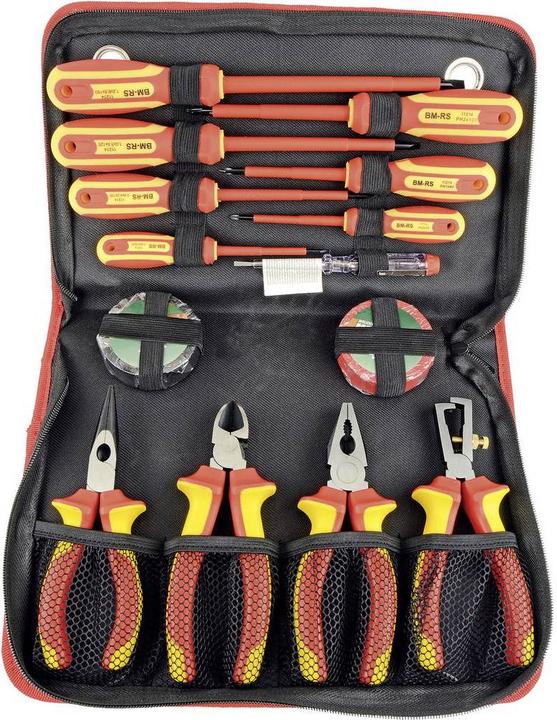 Actual product image Mannesmann VDE screwdriver+pliers set (14 pieces)