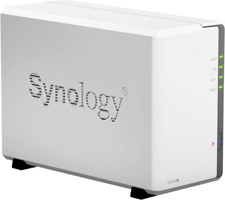 Produktbild Synology NAS Server DiskStation DS220j 16TB (2x8TB)
