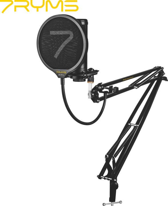 Produktbild 7Ryms 360° Adjustable Microphone Pop Filter with Dual-layer Mask Shield