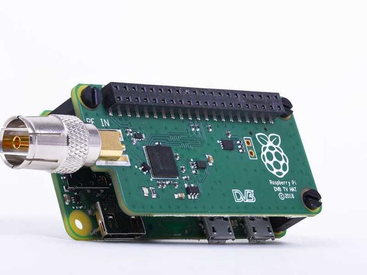 Actual product image Raspberry Pi DVB T/T2 receiver module TV Shield T2