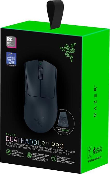 Immagine prodotto Razer DeathAdder V3 Pro (Senza fili, Cablato)