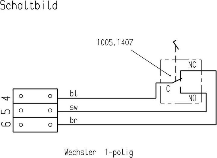 Actual product image Marquardt Foot Switch 250 V/AC 6 A Series 2410