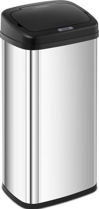 Actual product image Fromm & Starck Mülleimer mit Sensor automatischer Abfalleimer Edelstahl Müllbeutel eckig 40 L (40 l)