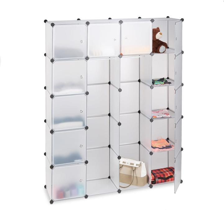 Produktbild Relaxdays Kleiderschrank Stecksystem (145 x 36.5 x 180 cm)