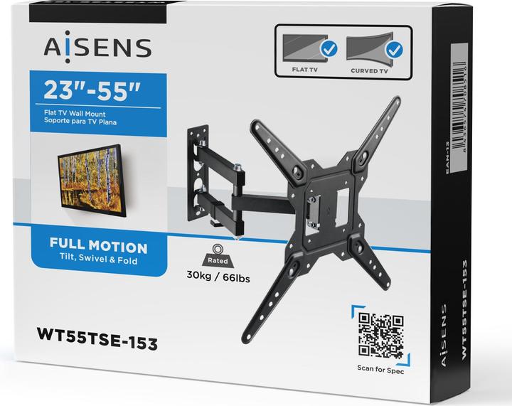 Produktbild Aisens WT55TSE-153 (Wand, 55", 30 kg)