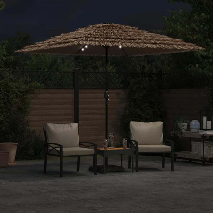Immagine prodotto VidaXL Ombrellone con LED e albero (2.48 m)