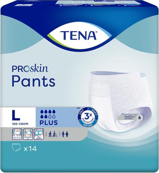 Tena Pants Plus L (14 x, Large)