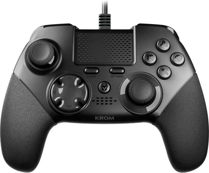 Immagine prodotto Krom Kaiser Black Gamepad USB analogico/digitale per PC (PC, PS3, PS4)