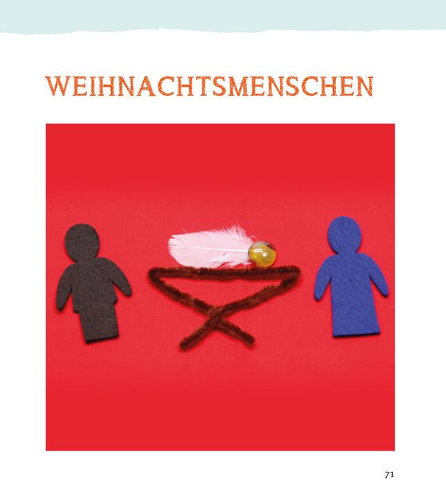 Actual product image Designing Advent and Christmas with Laying Materials