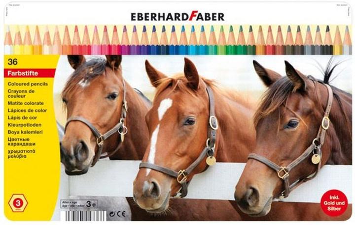 Actual product image EberhardFaber Crayons Hexagonal (Multicoloured, 36 x)