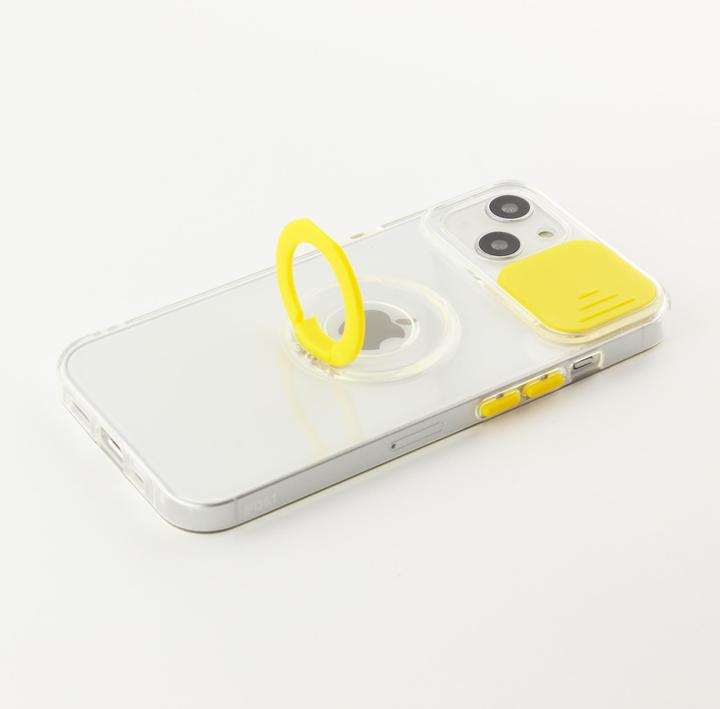 Produktbild PhoneLook Hülle mit Kamera-Slider und Ring (Apple iPhone 14 Plus)